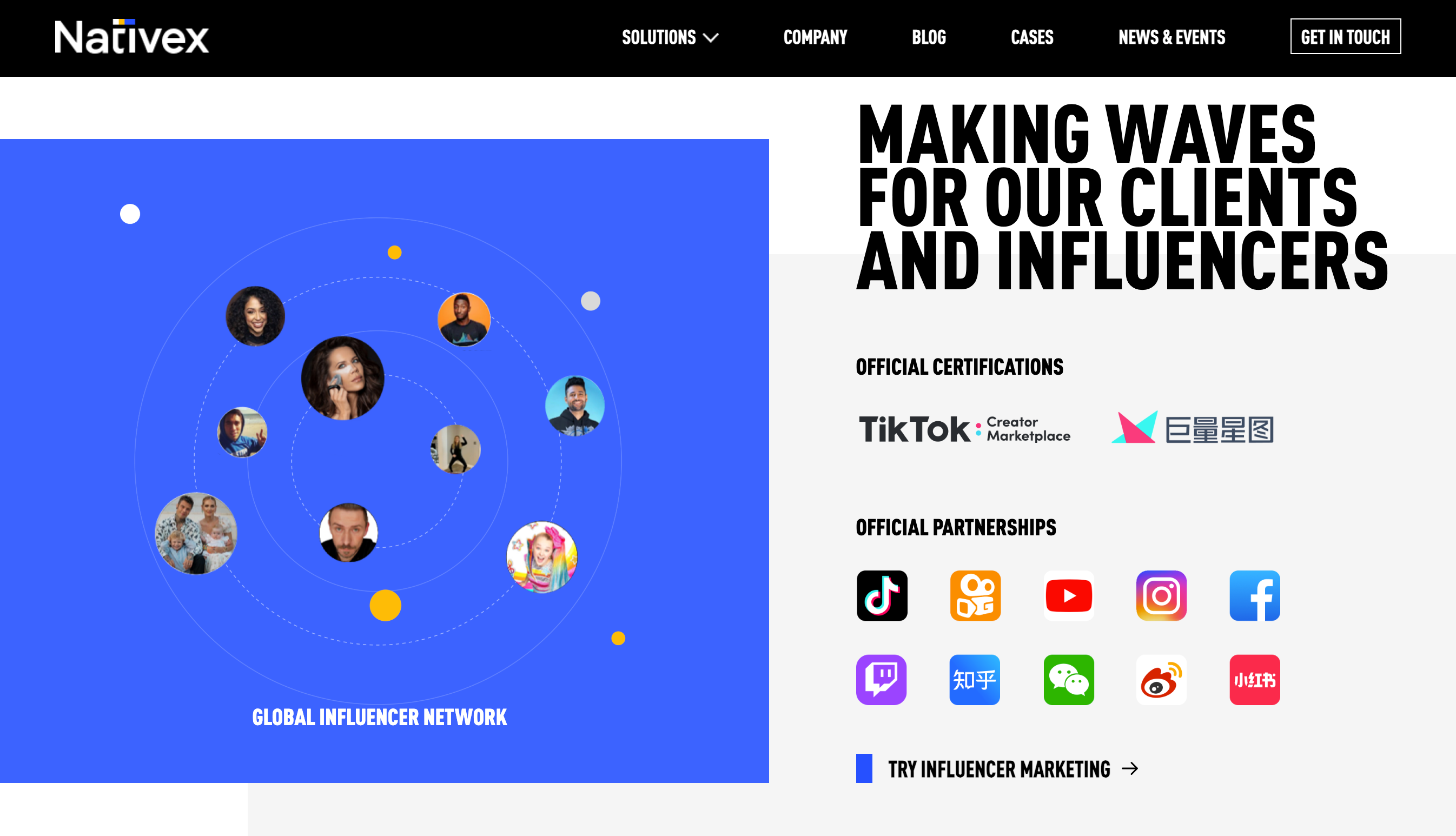 NativeX: Marketing Waves for Clients and Influencers