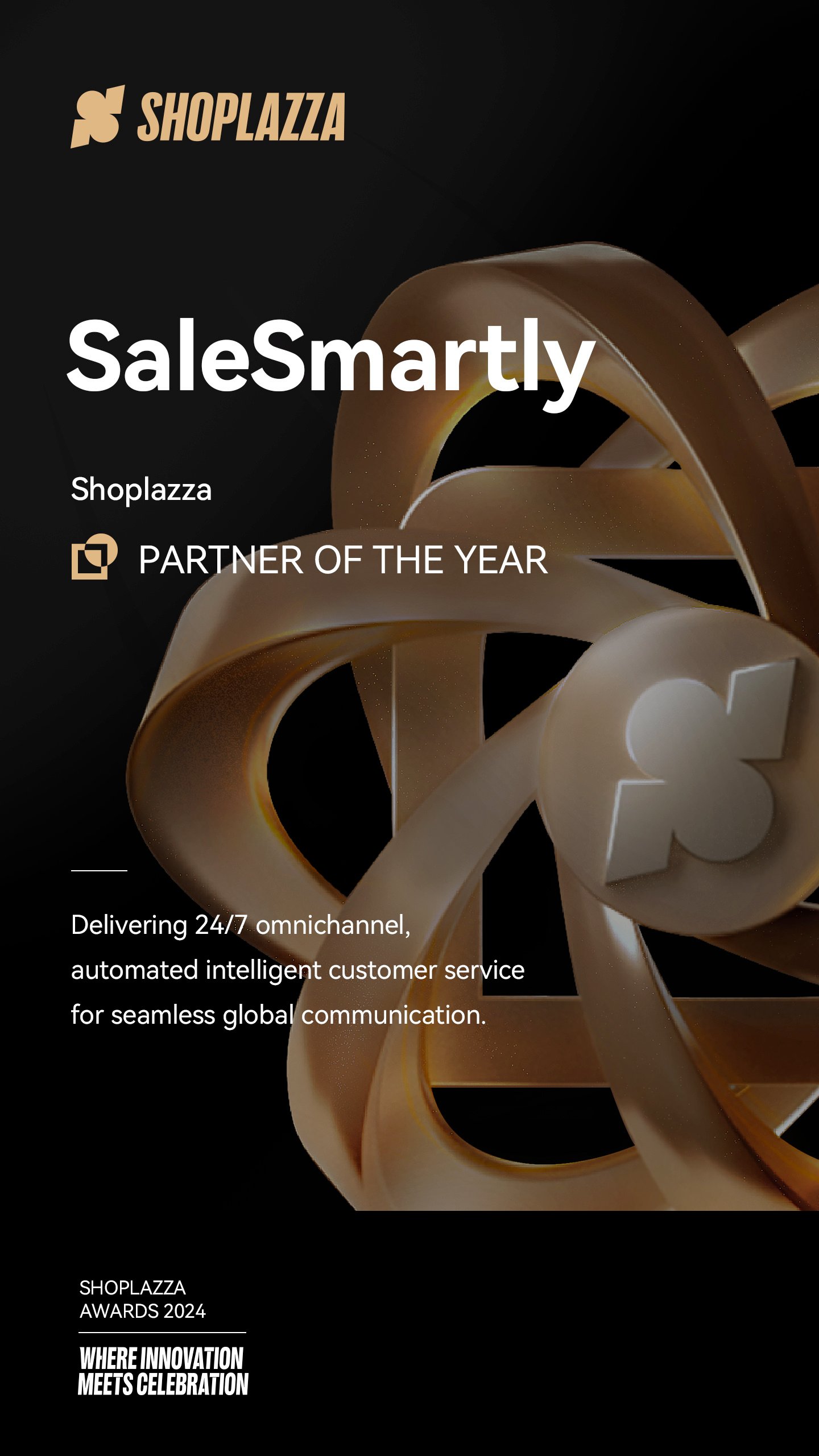 SaleSmartly: Shoplazza Partner of the Year 2024